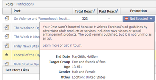 Illustration for article titled Facebook Labels Post on Violence Against Women Porn, won't Boost
